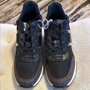 Women’s Black and Brown Sneakers